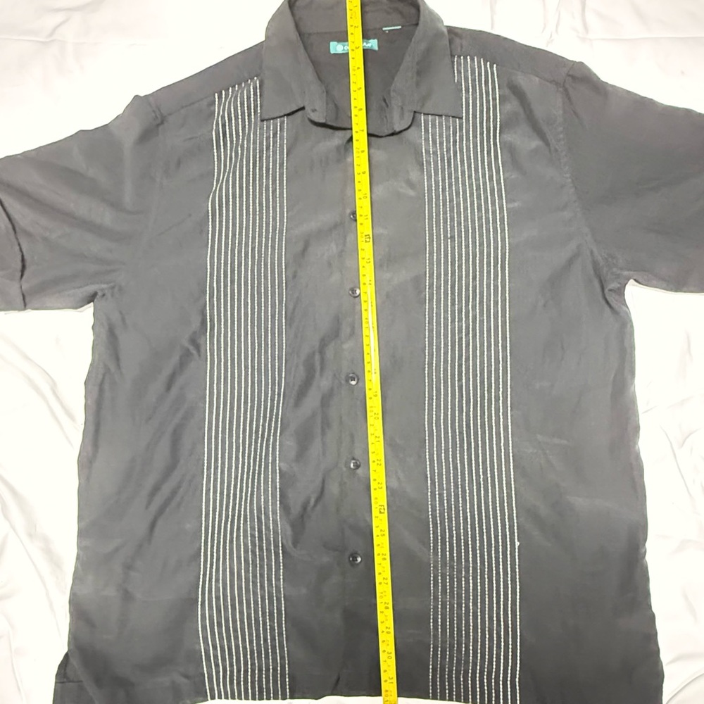Black Button-Up Shirt - Picture 5 of 8